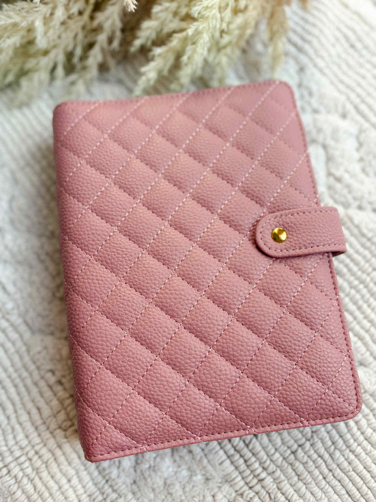 A5 Kerstchallenge Deluxe Roze