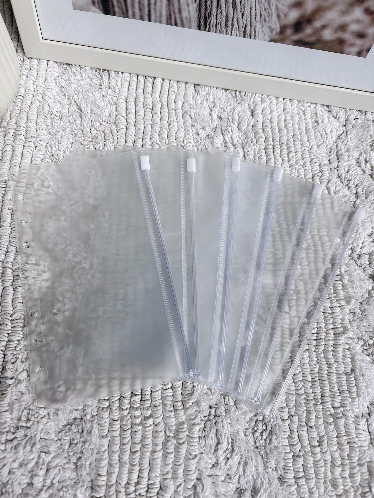 Inserts - A6 Transparante Ritszakjes