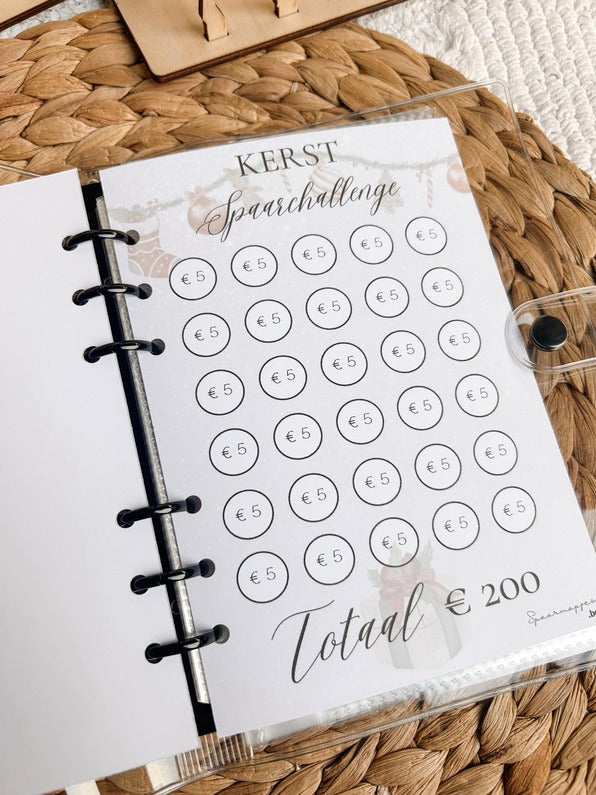 Kerst Spaarchallenge (A6) - €200