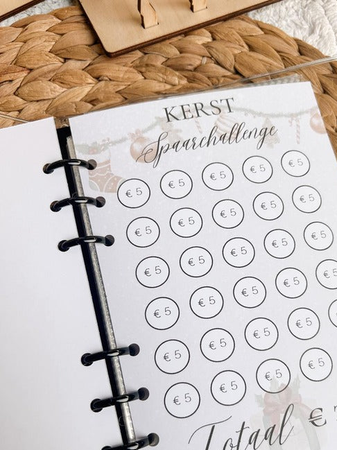 Kerst Spaarchallenge (A6) - €150