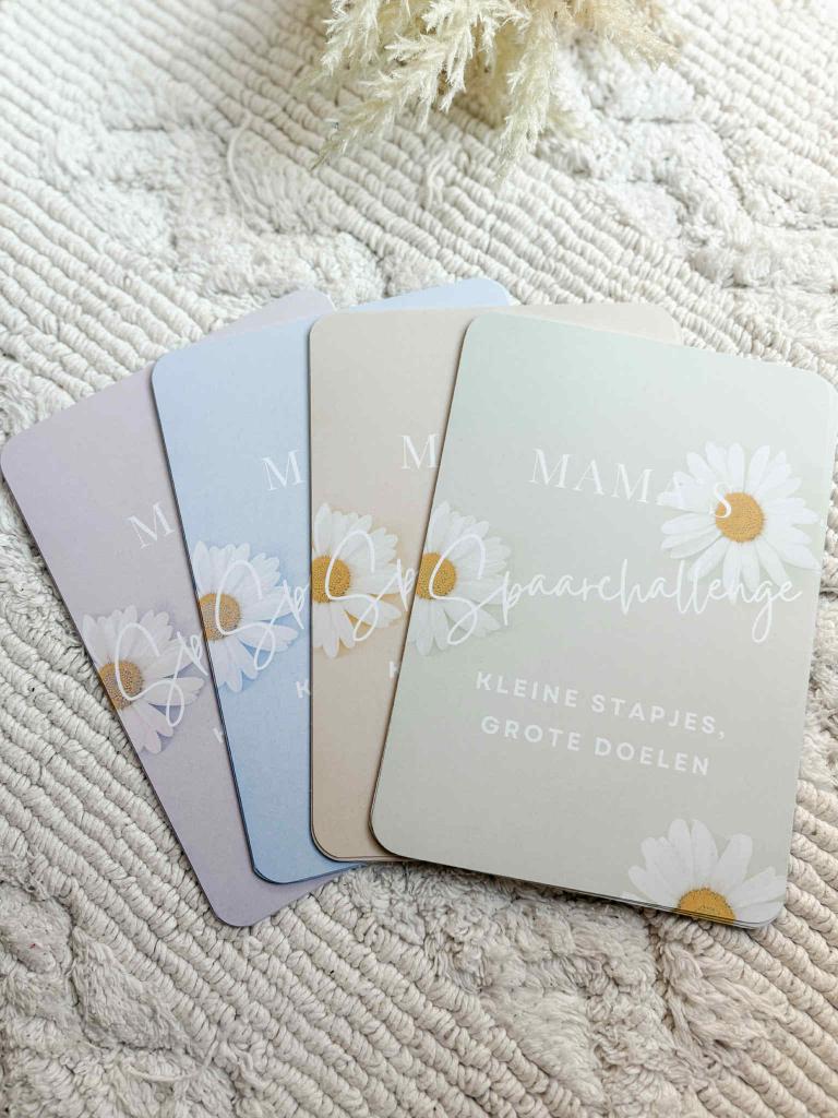 A6 €1200 Mama's Spaarchallenge Daisy Collectie