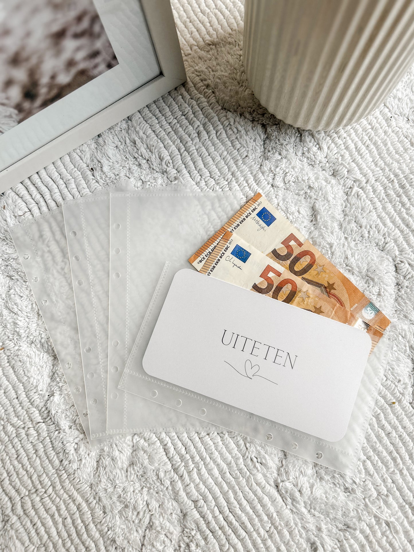 Inserts - A6 Transparante Open Enveloppes