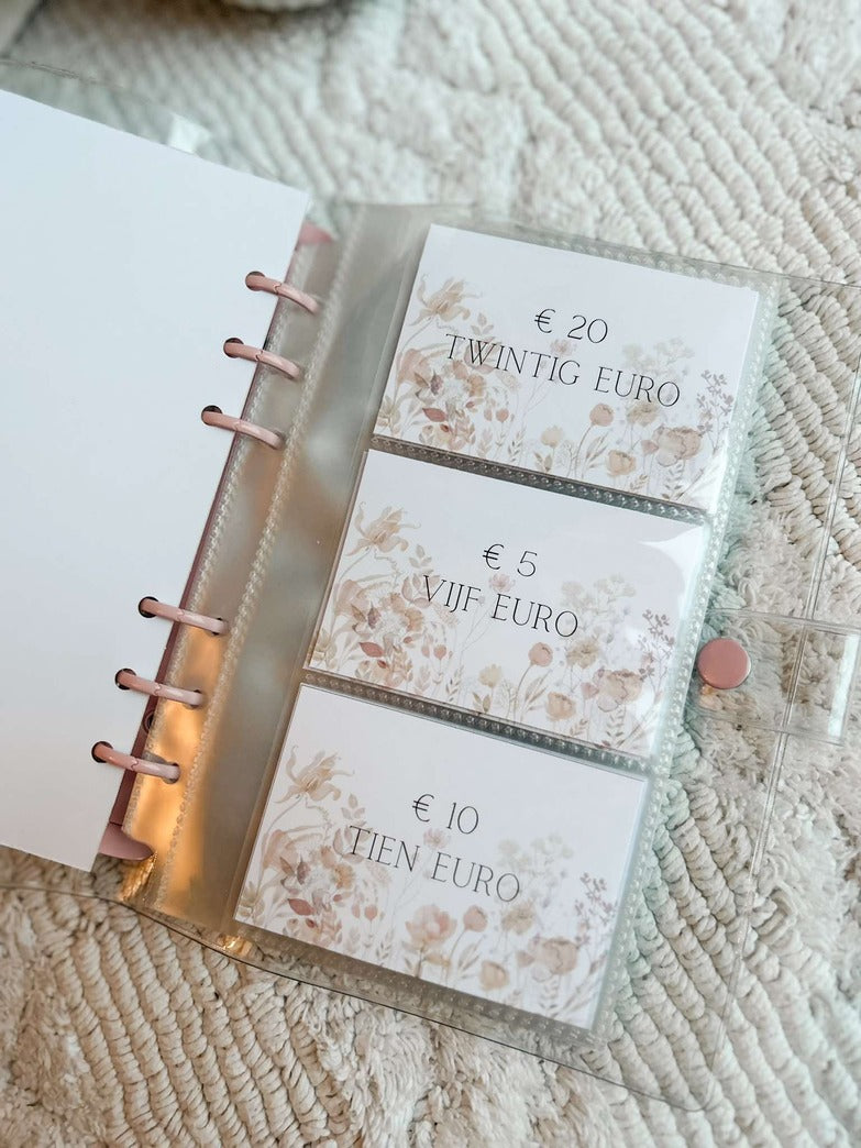 A6 €1000 Challenge Flowers (incl. mapje)