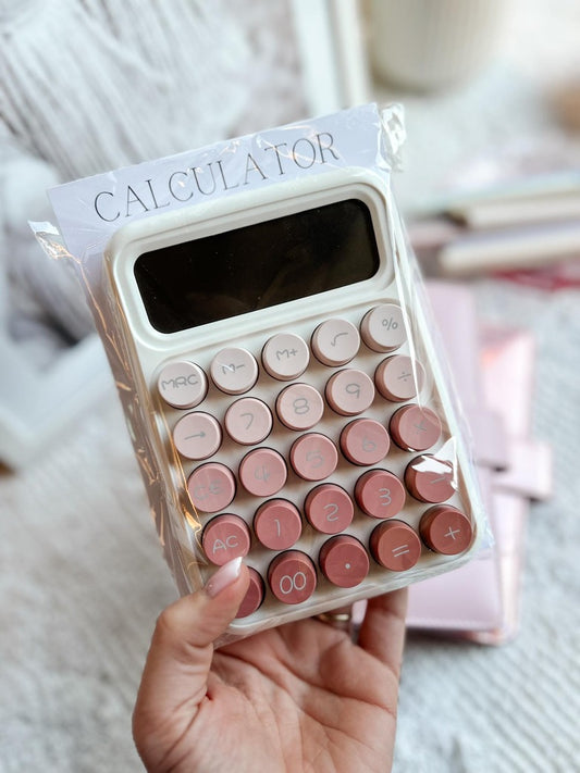 Calculator - Roze