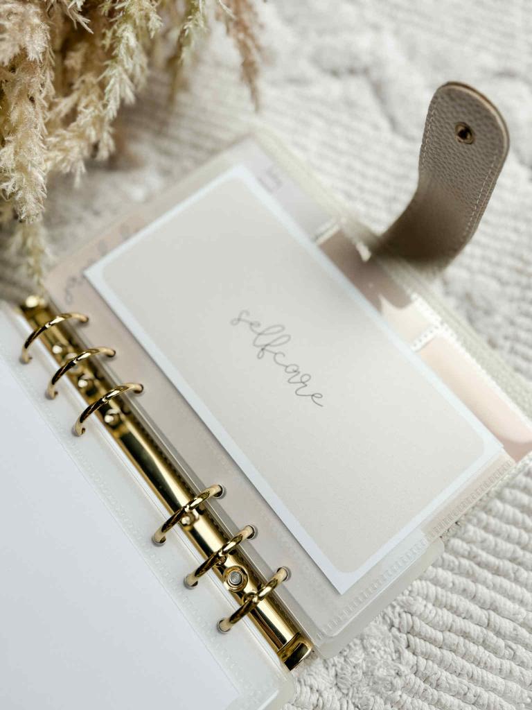 A6 Budget verdelers - Pink collectie (ritszakjes)