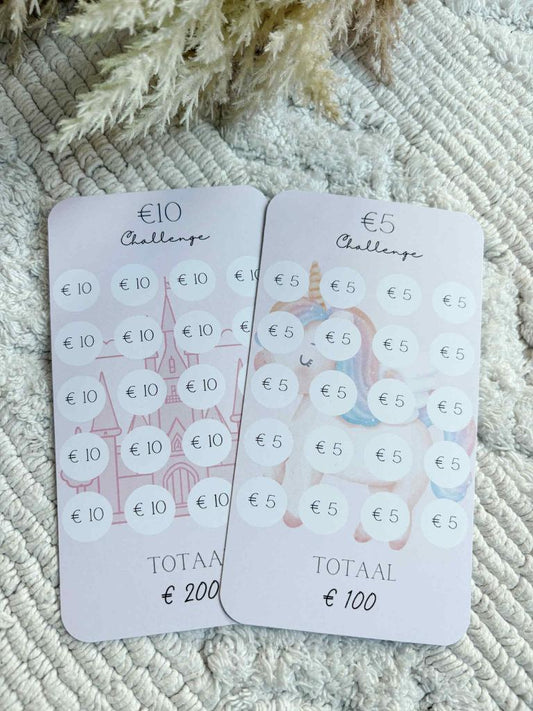 A6 €5, €10 Kidschallenge