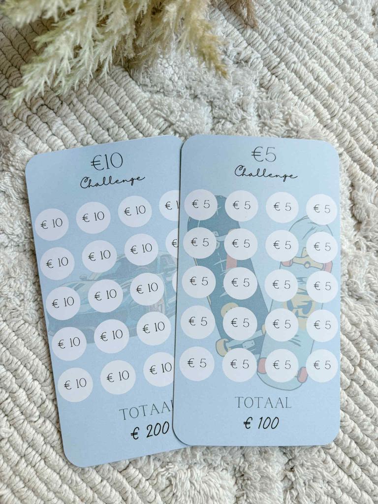 A6 €5, €10 Kidschallenge