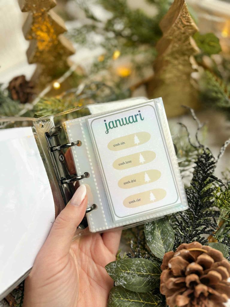 Mini Kerst Spaarmap - (Spaar €240)