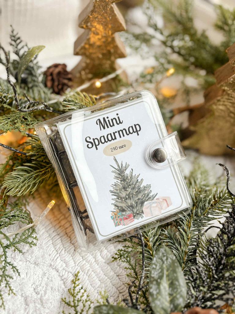 Mini Kerst Spaarmap - (Spaar €240)